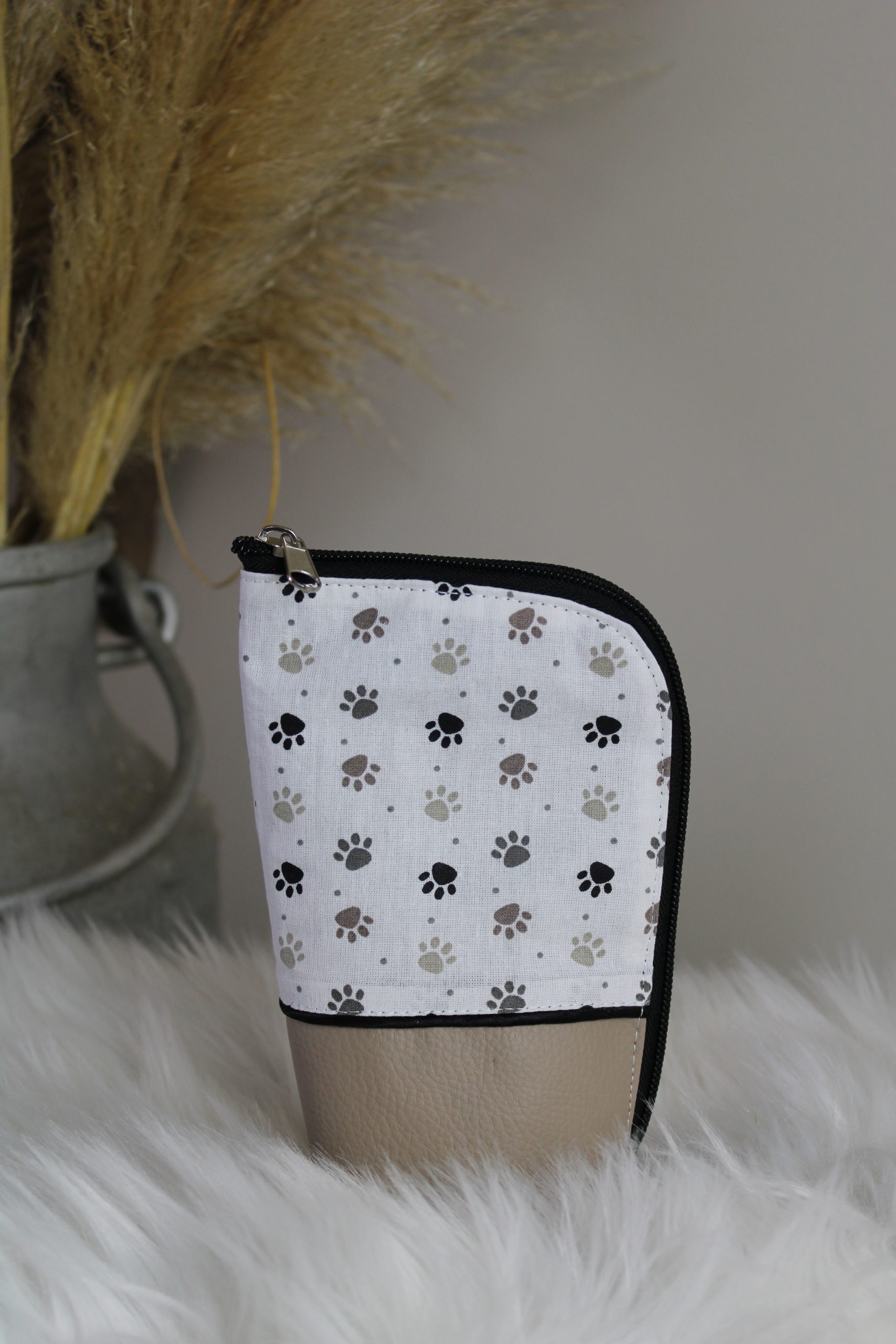 Trousse format pot sur commande – Trousse de rangement artisanale