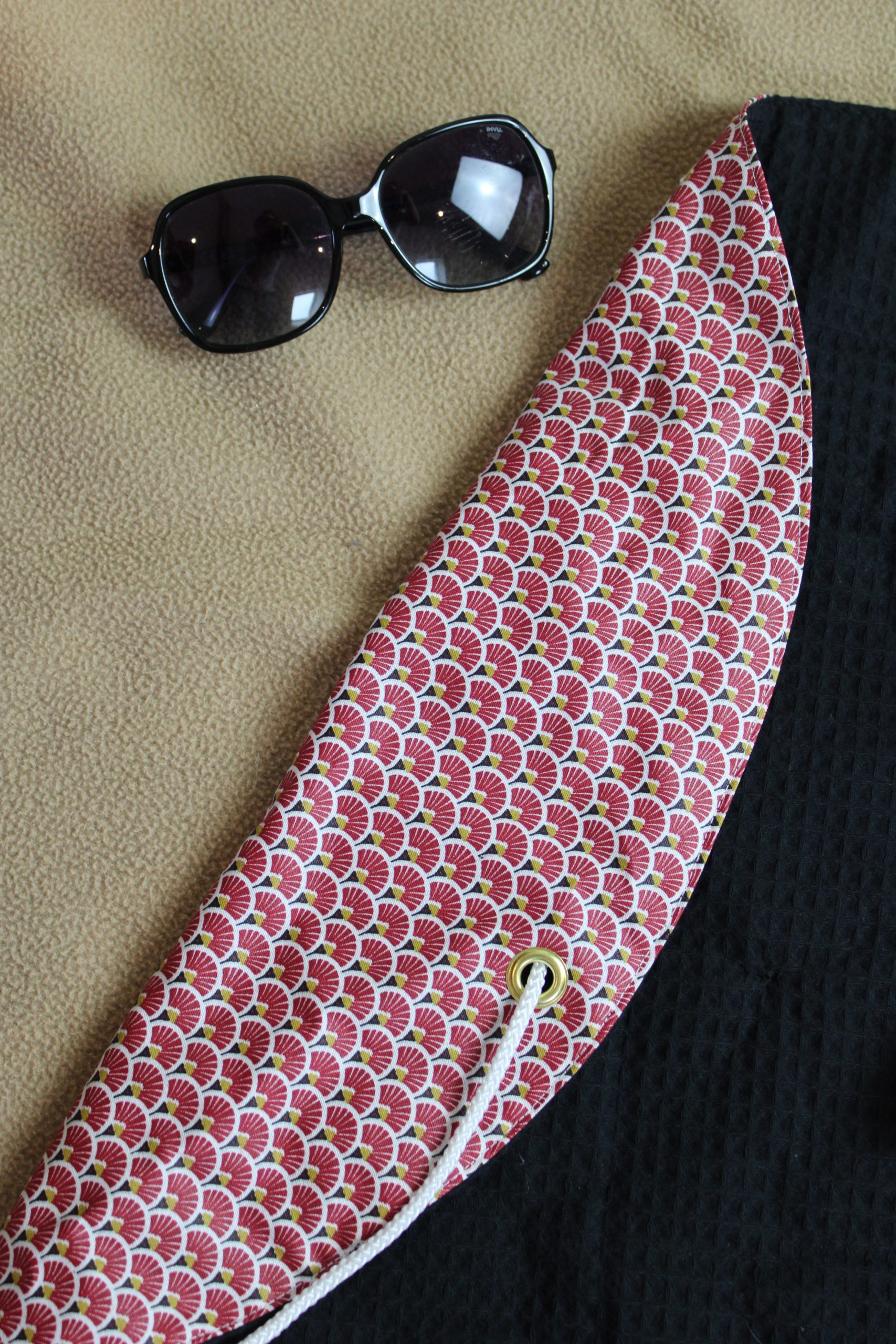 Sac tapis paons rouges – Image 2