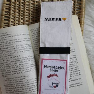 Marque page photo Maman orchidées