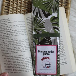 Marque page photo palmiers