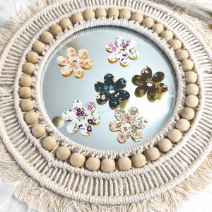 Stickers fleurs marguerites x6