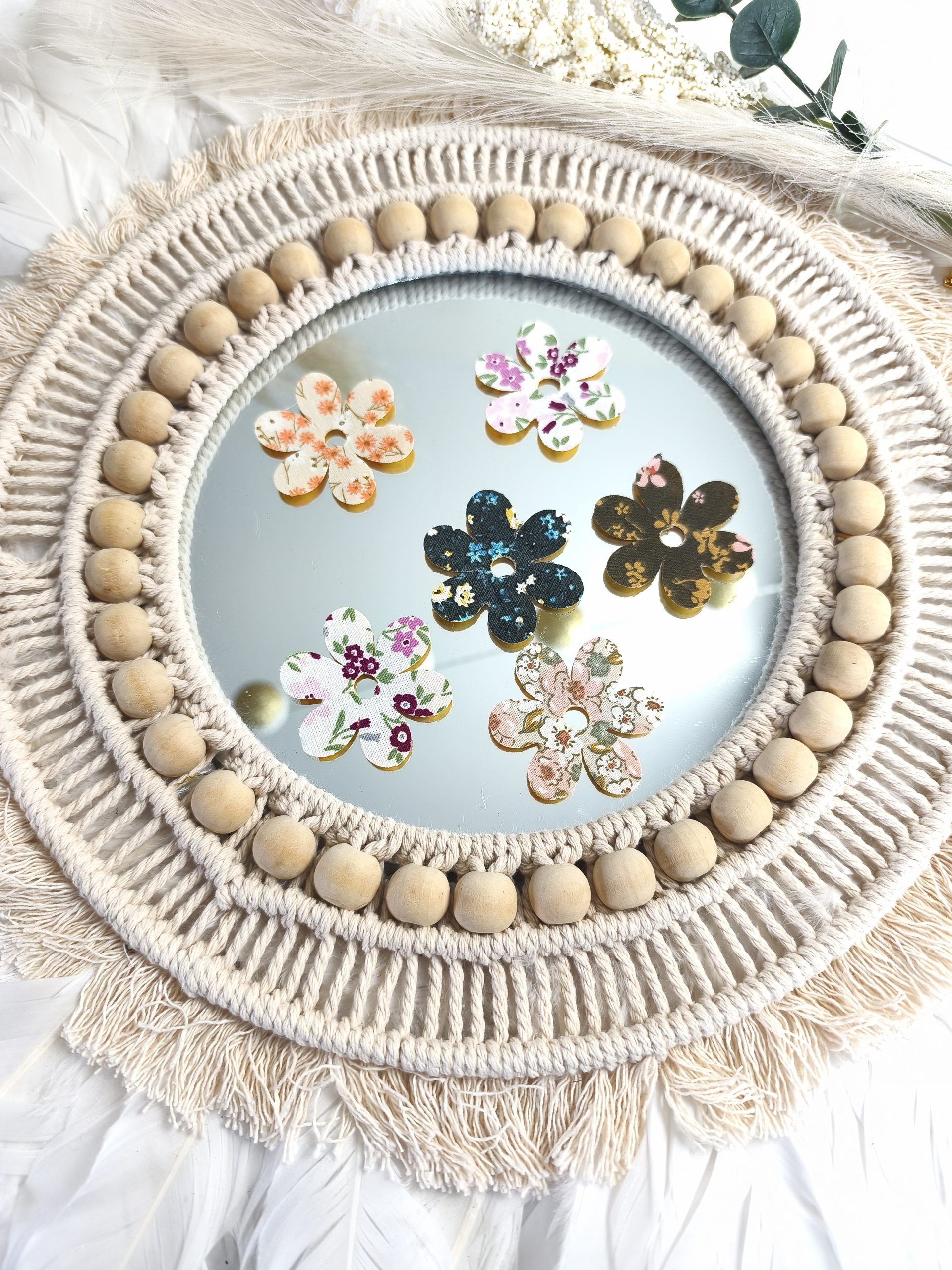 Stickers fleurs marguerites x6
