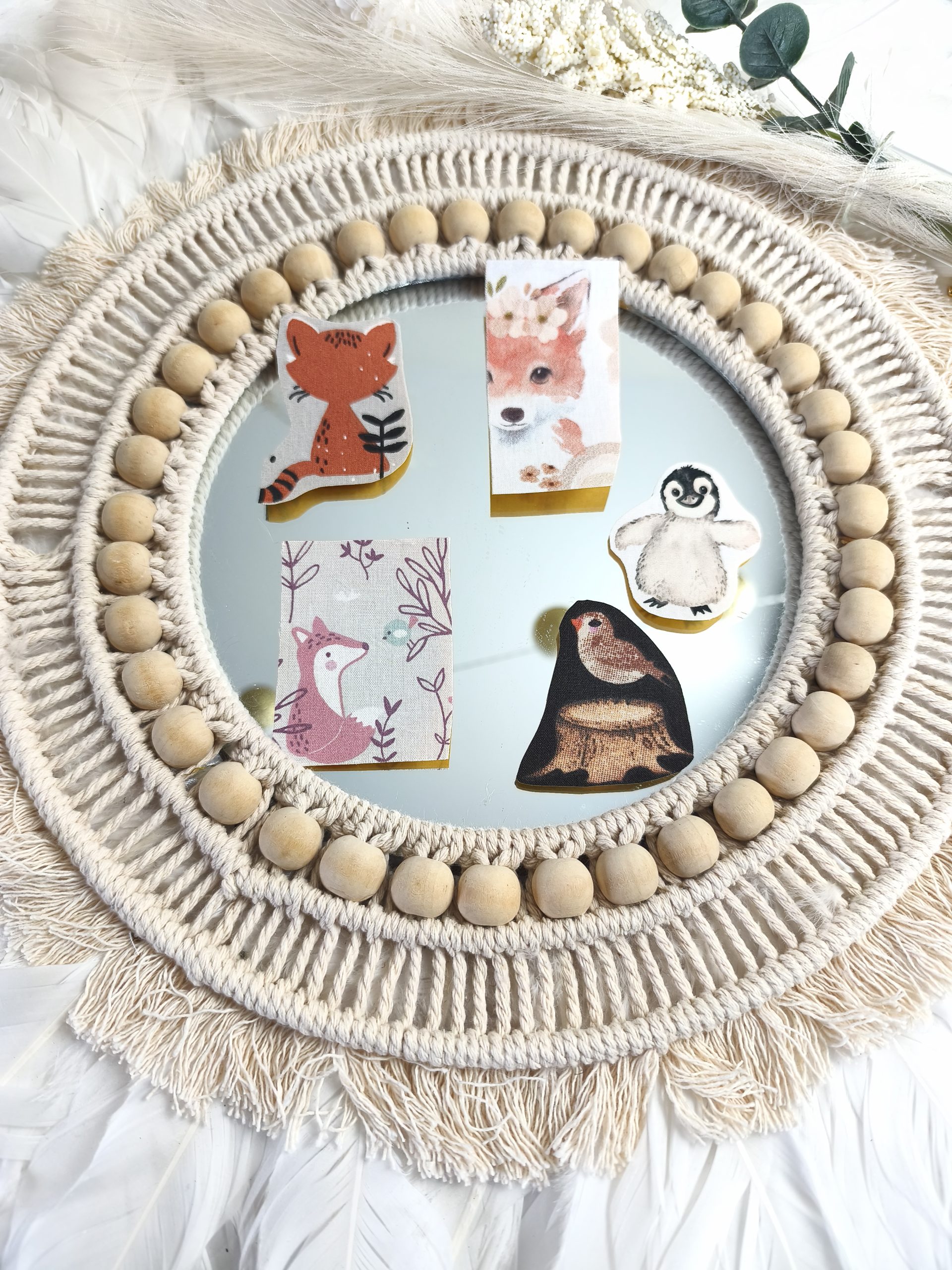Stickers animaux x6
