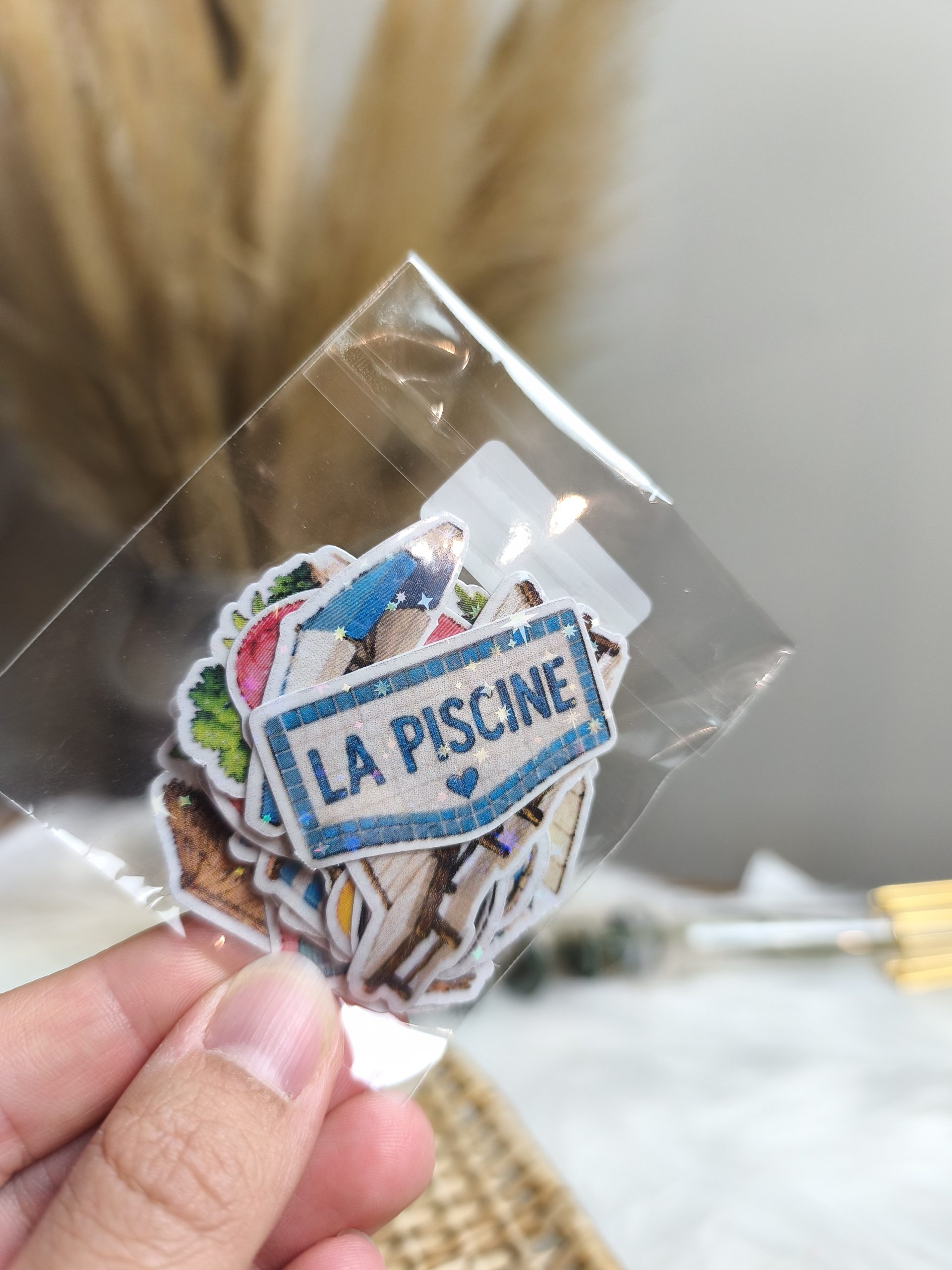 Lot de stickers Piscine